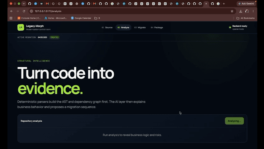 Legacy-Morph — screenshot 1