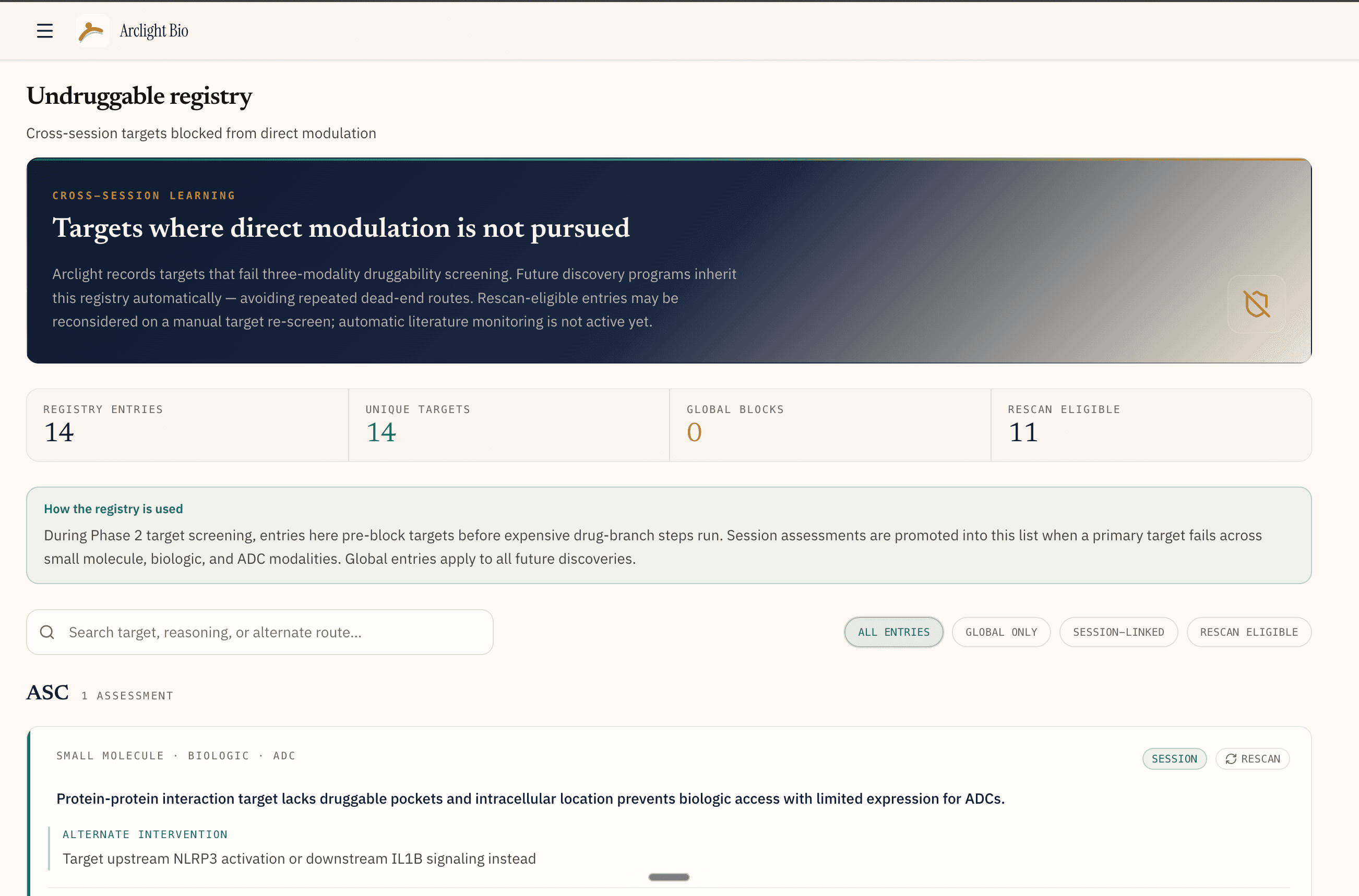 Arclight Bio — screenshot 3