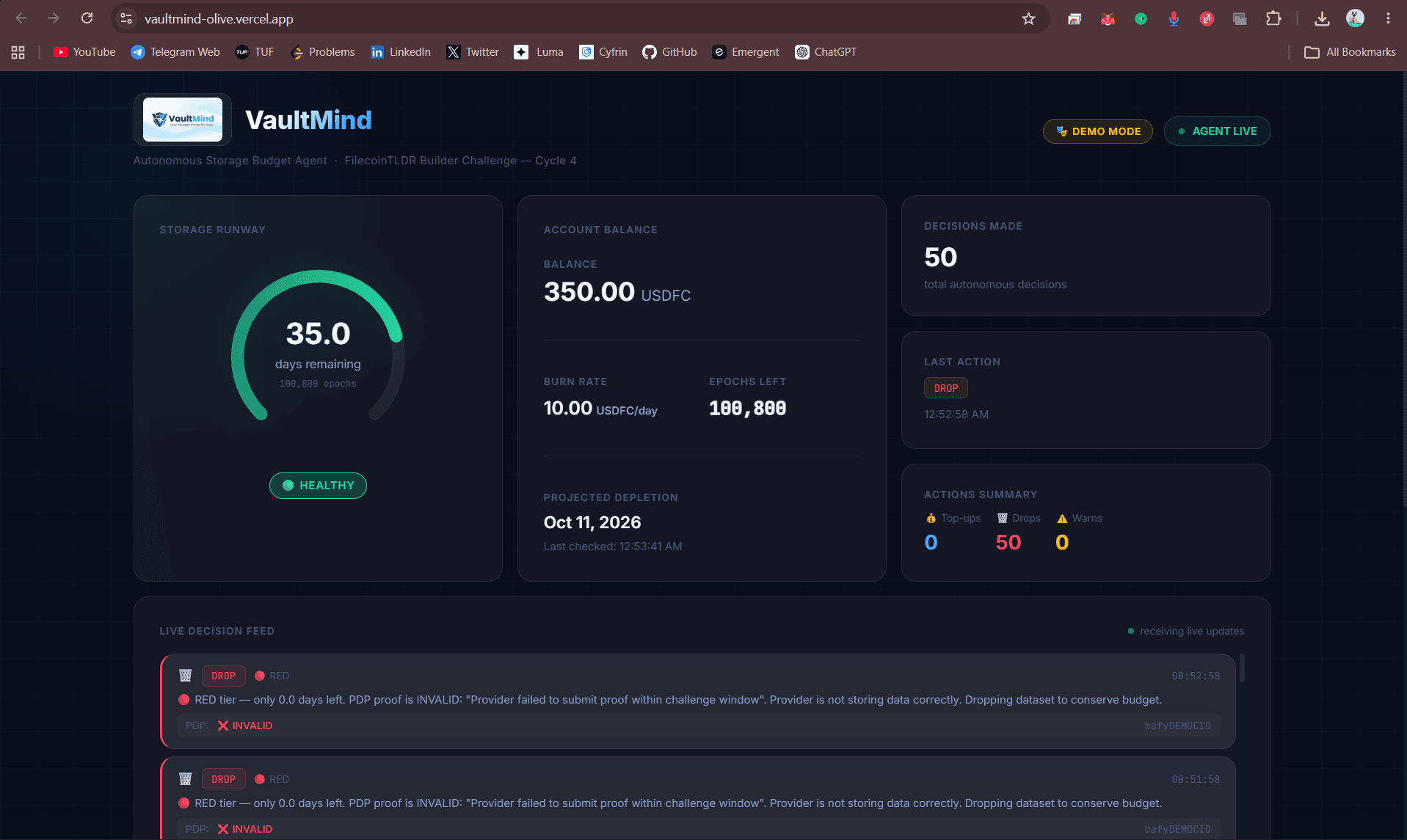 VaultMind ā screenshot 1