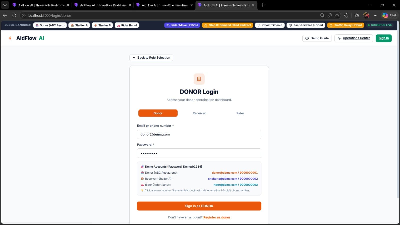 AID Flow — screenshot 2
