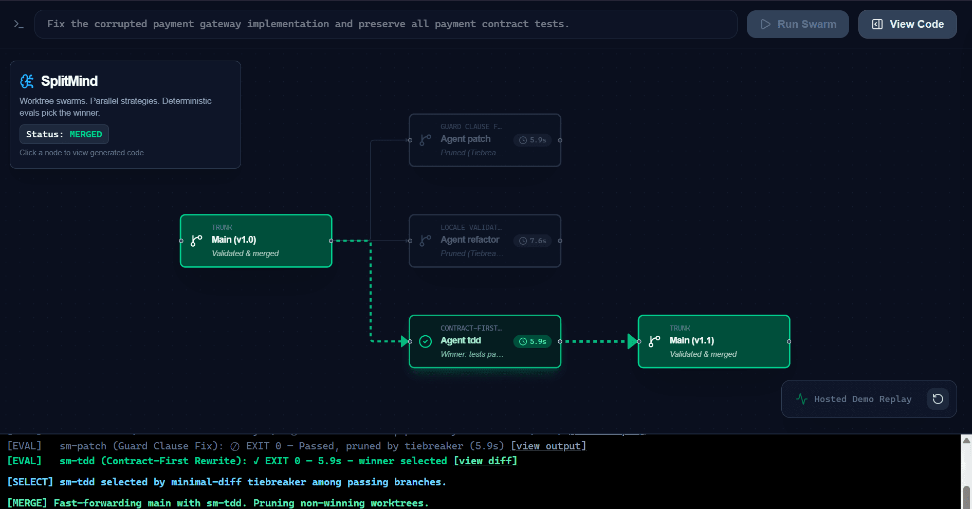 SplitMind — screenshot 1