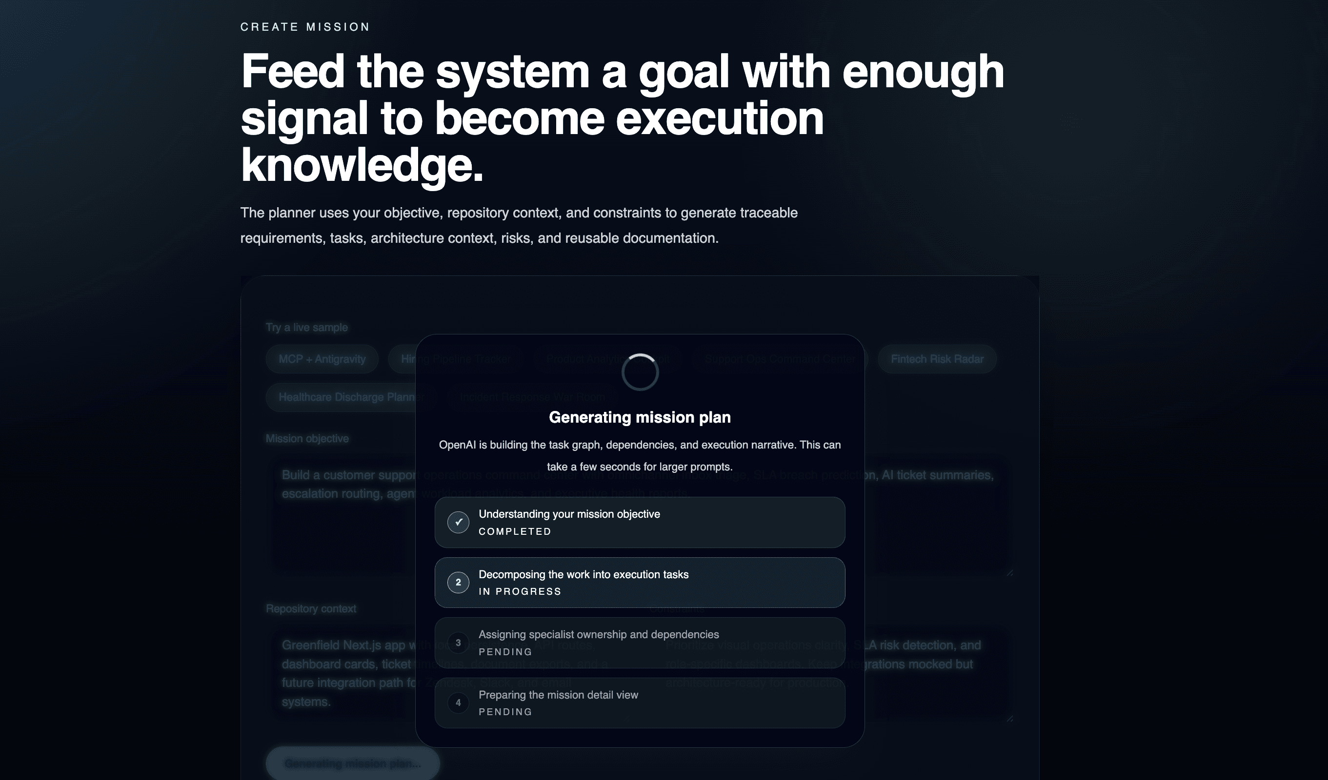 Codex Mission Control — screenshot 2
