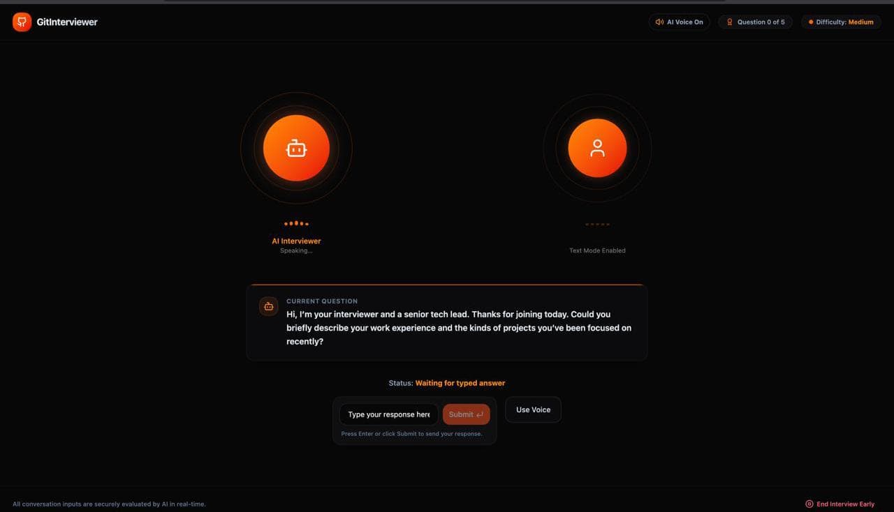 GitInterviewer — screenshot 3