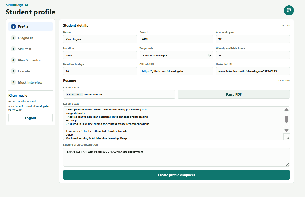 SkillBridge-AI — screenshot 2