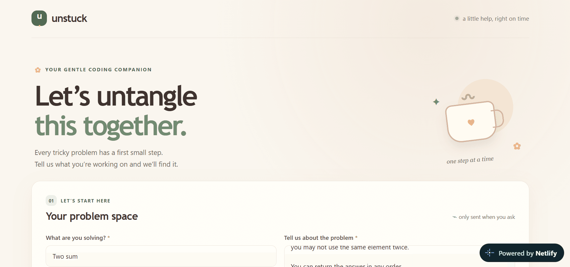Unstuck — screenshot 1