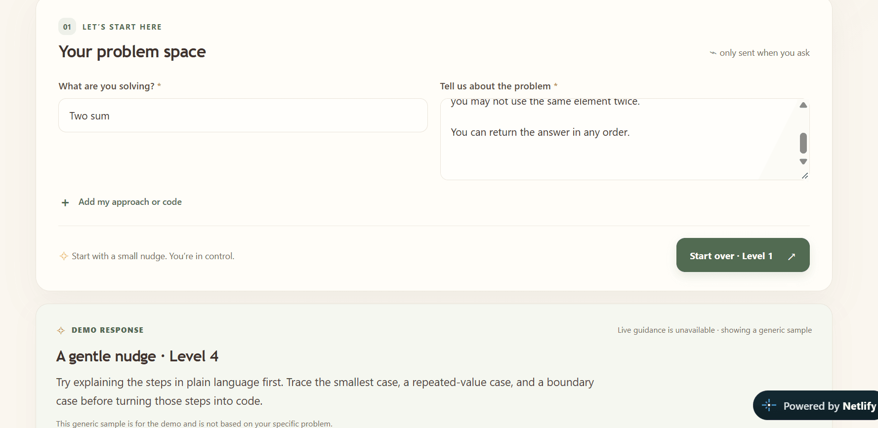 Unstuck — screenshot 2