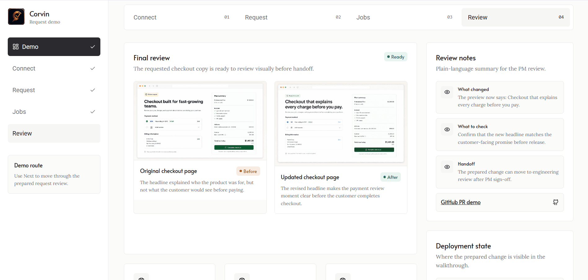 Corvin — screenshot 4