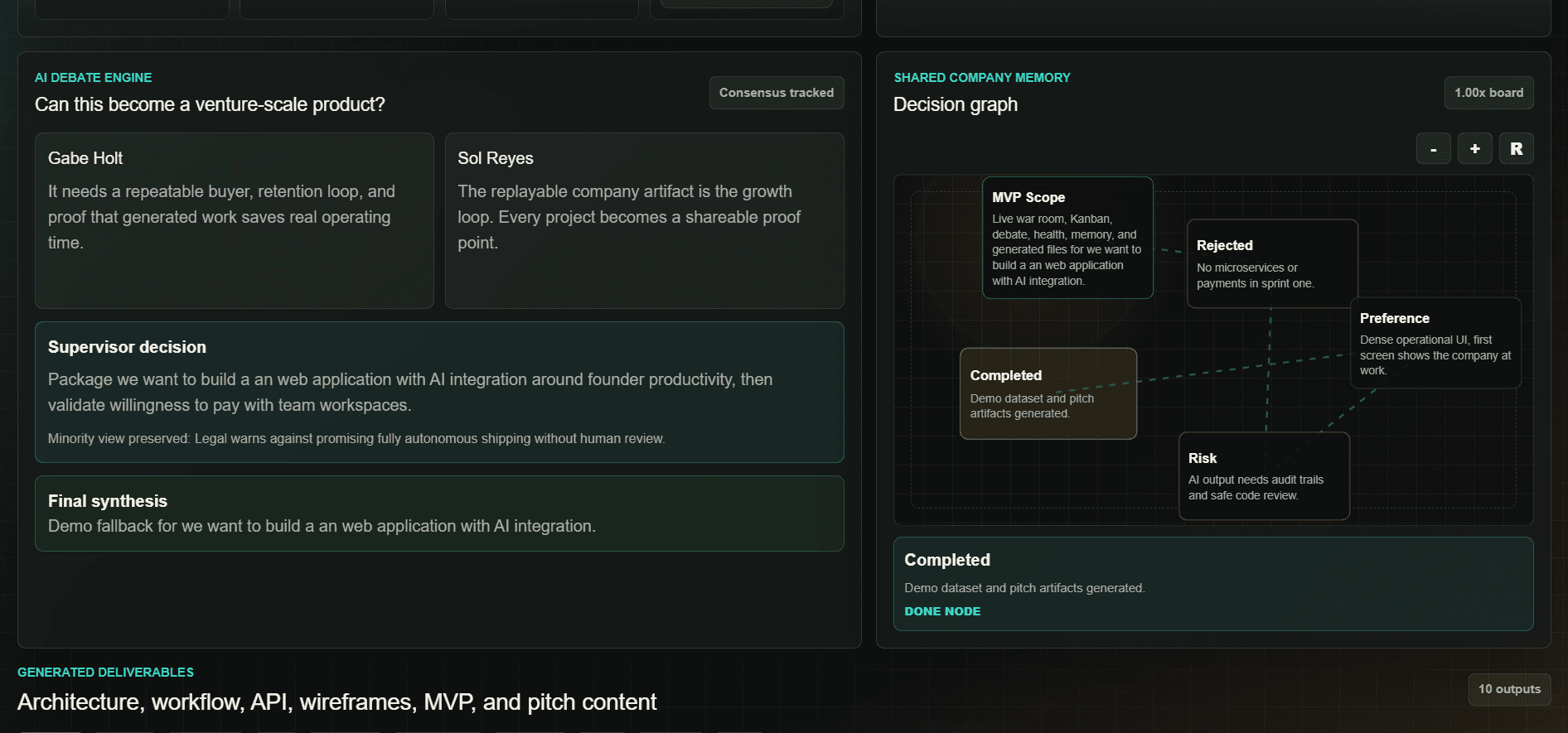AI Company Simulator — screenshot 4