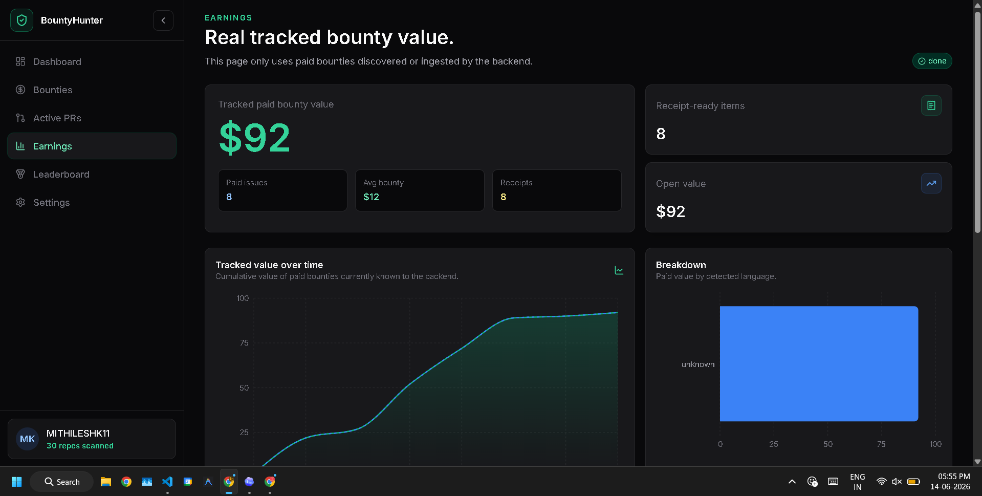 BountyHunter Agent — screenshot 4