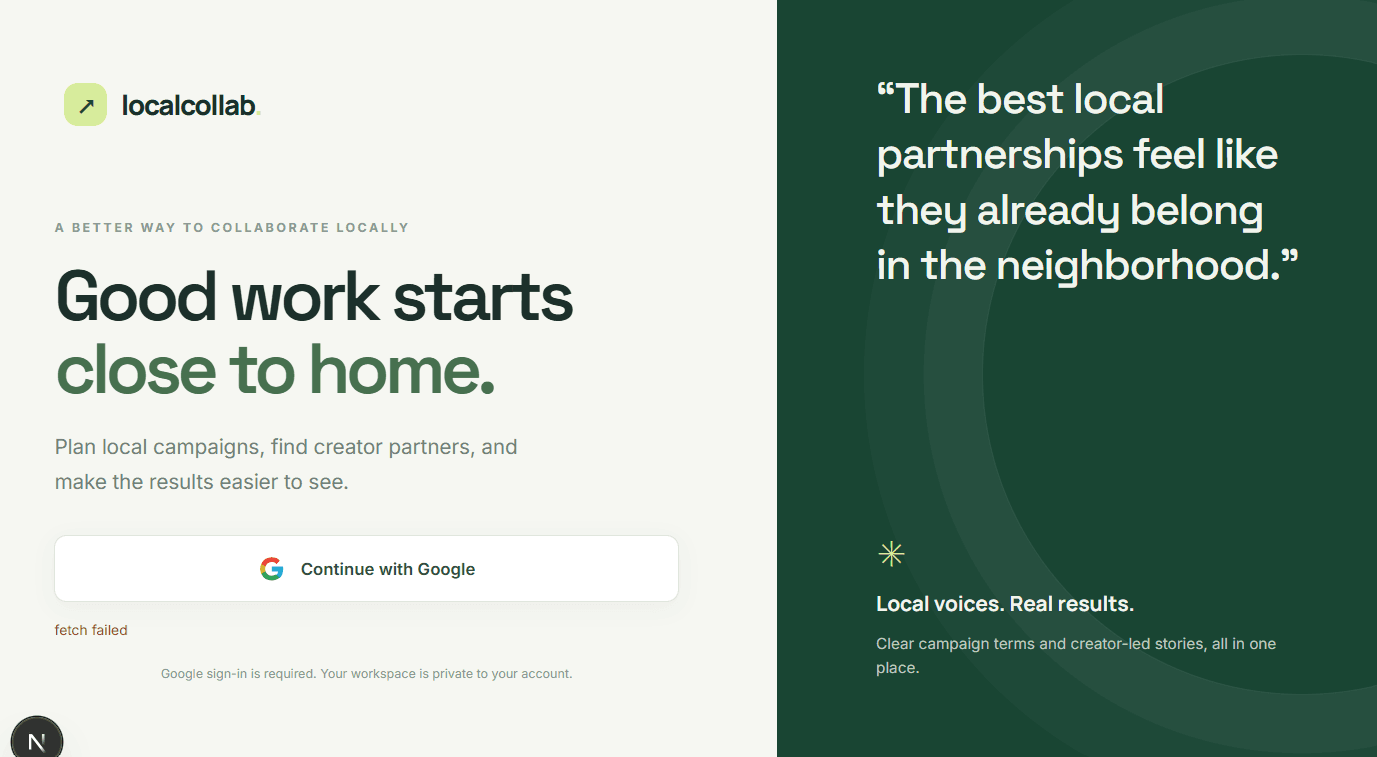 LocalCollab — screenshot 1