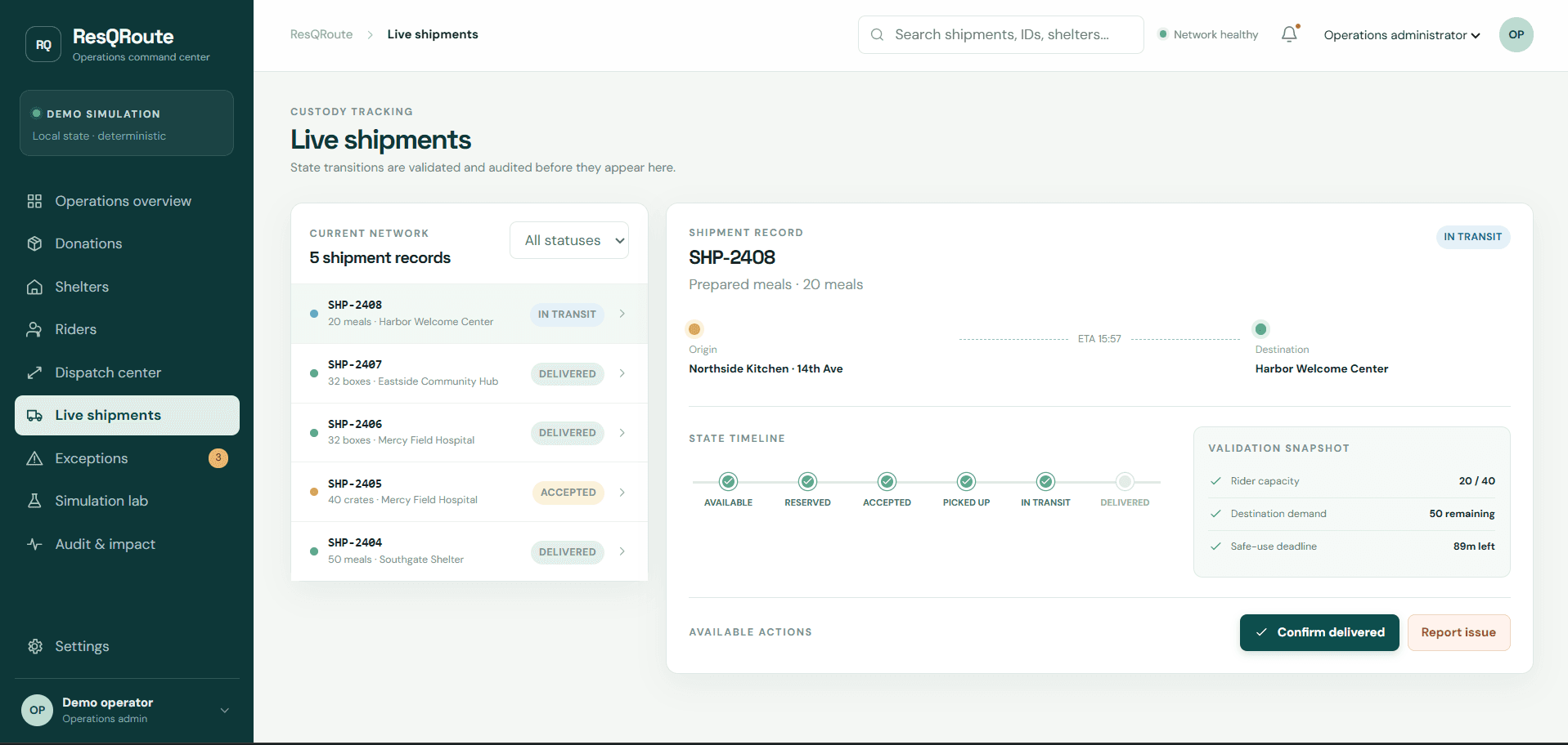ResQRoute — screenshot 4