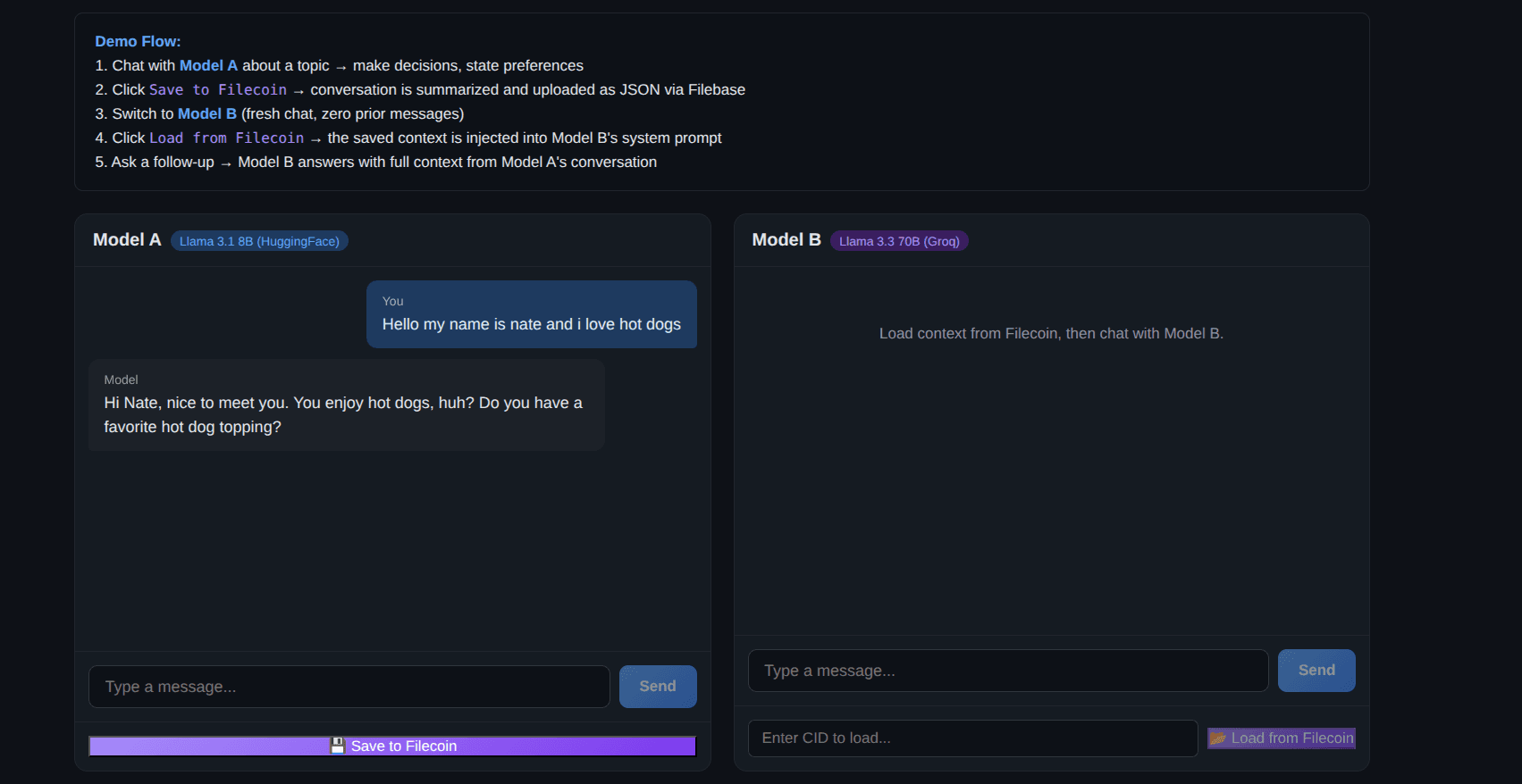 FilVault Bridge — screenshot 2