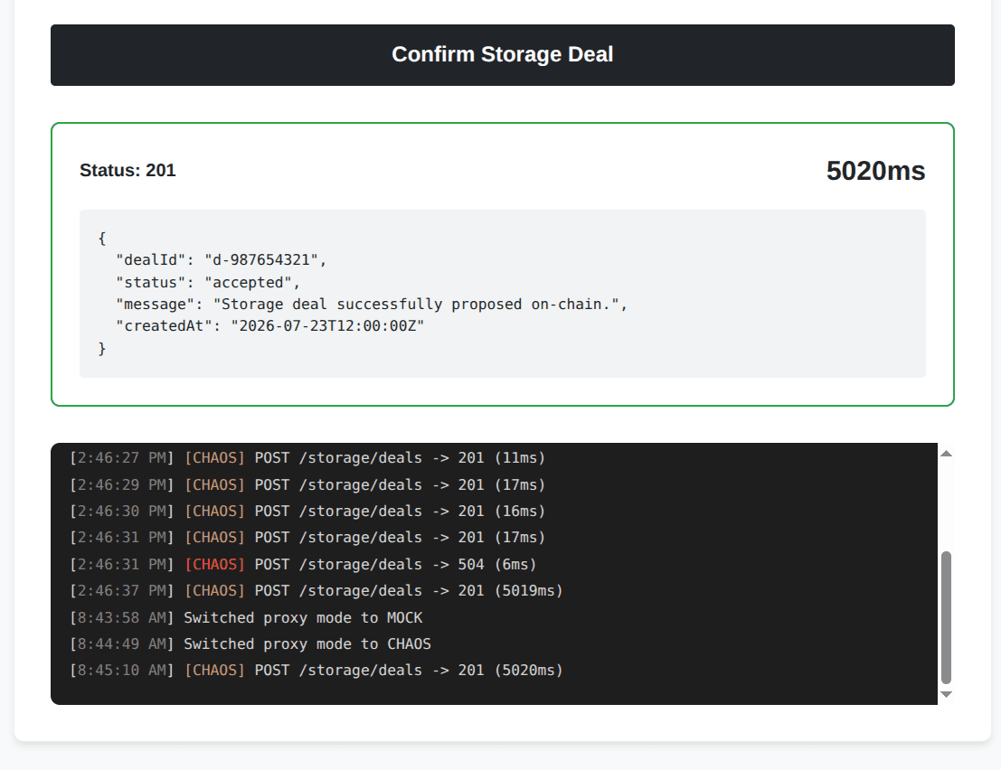 FOC-Mock-Proxy — screenshot 1