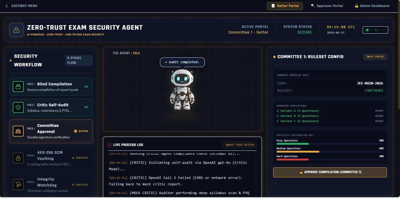 Zero trust exam security agent — screenshot 3