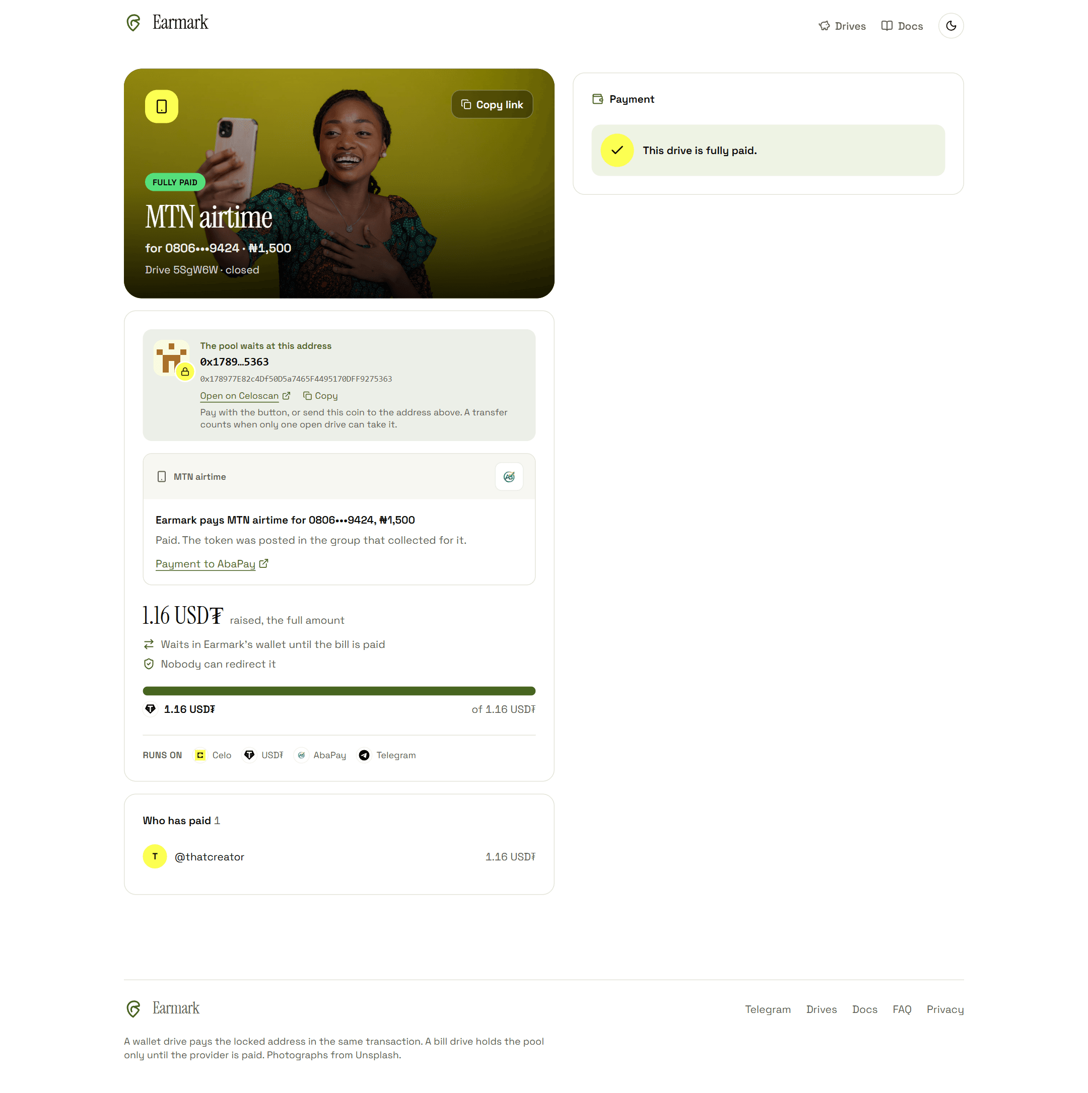 Earmark — screenshot 2