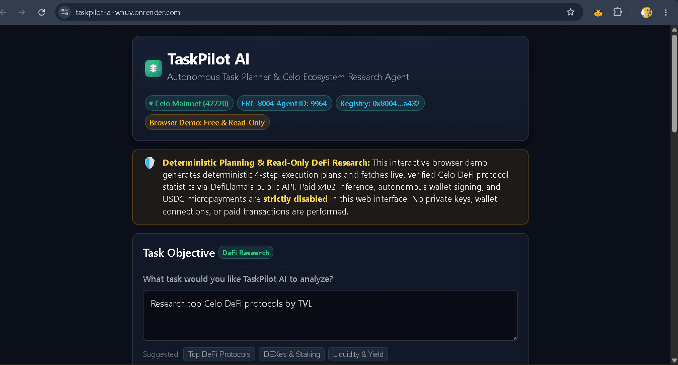 TaskPilot AI — screenshot 1