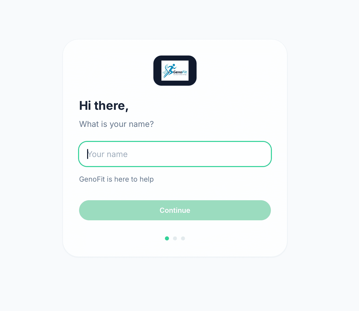 GenoFit — screenshot 2