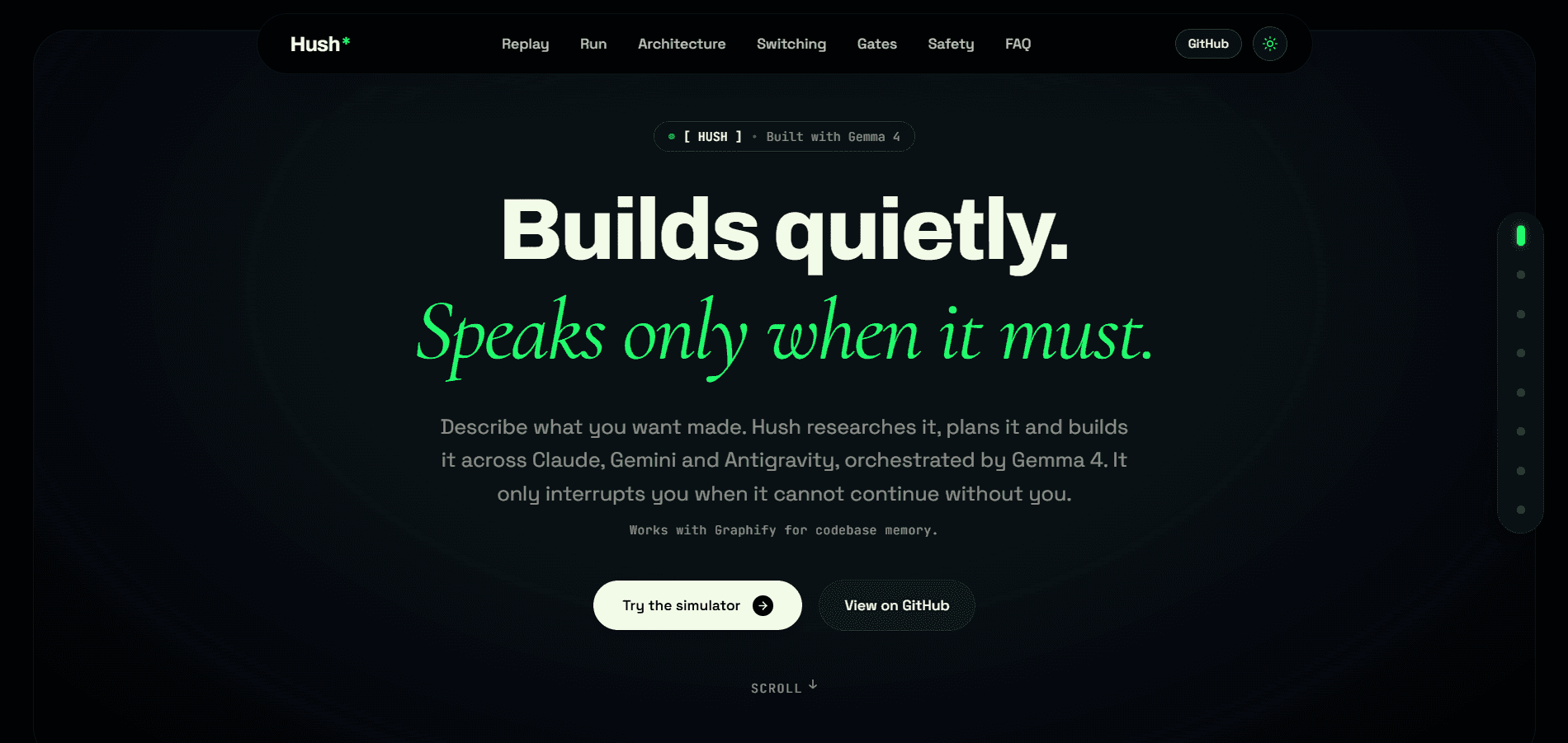 Hush Agent — screenshot 1