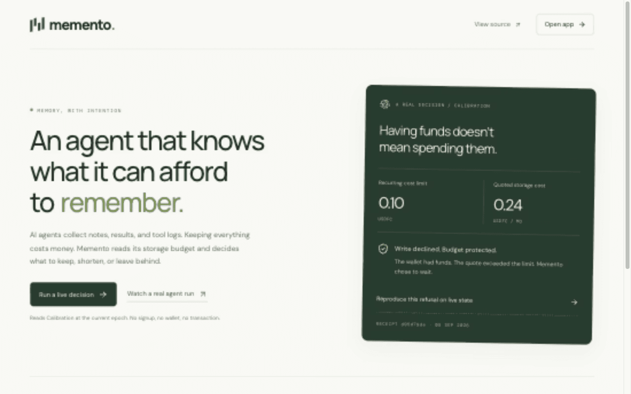 Memento — screenshot 1