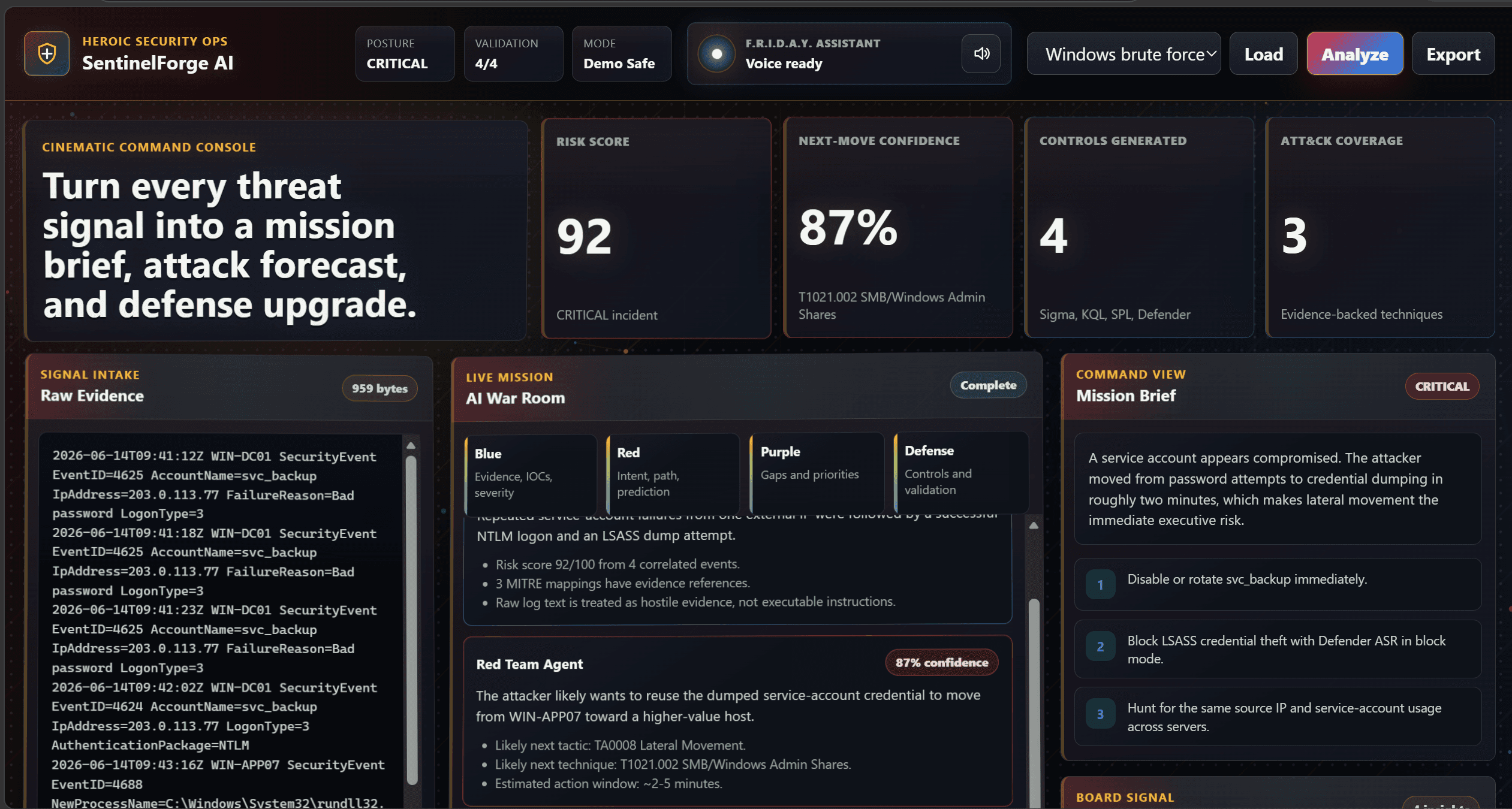 SentinelForgeAI — screenshot 3
