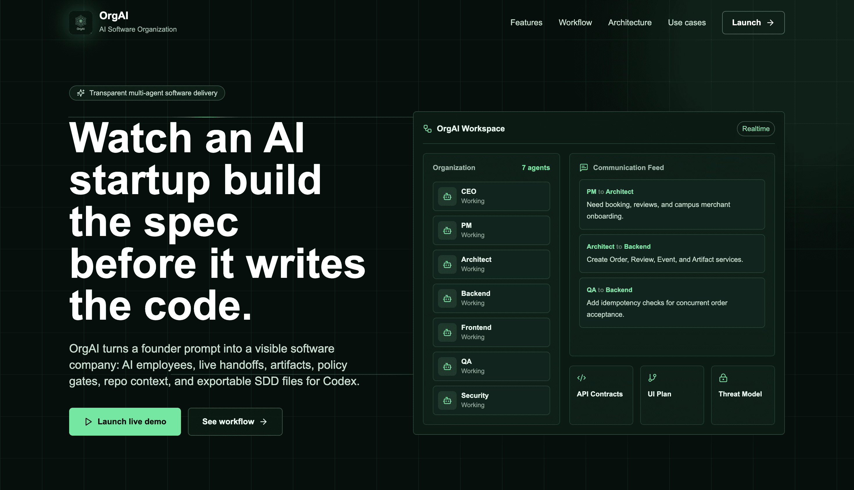 OrgAI — screenshot 1