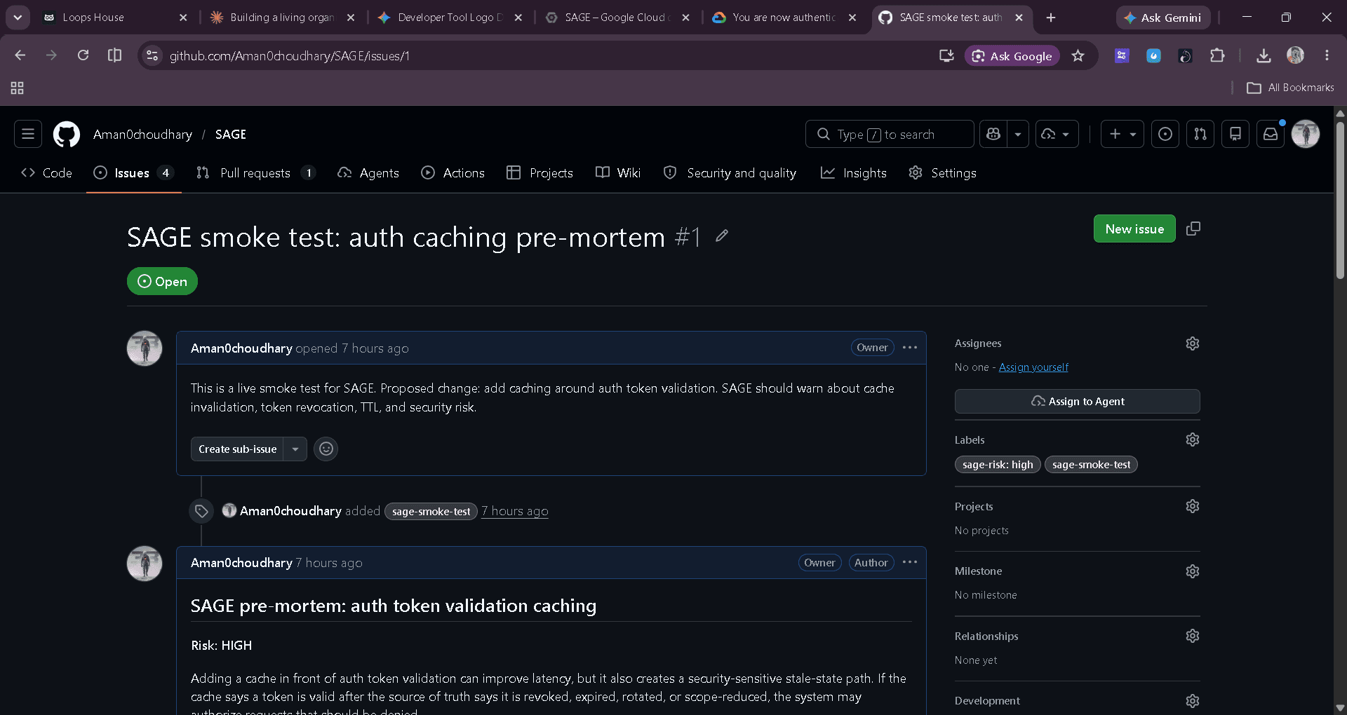 SAGE — screenshot 1