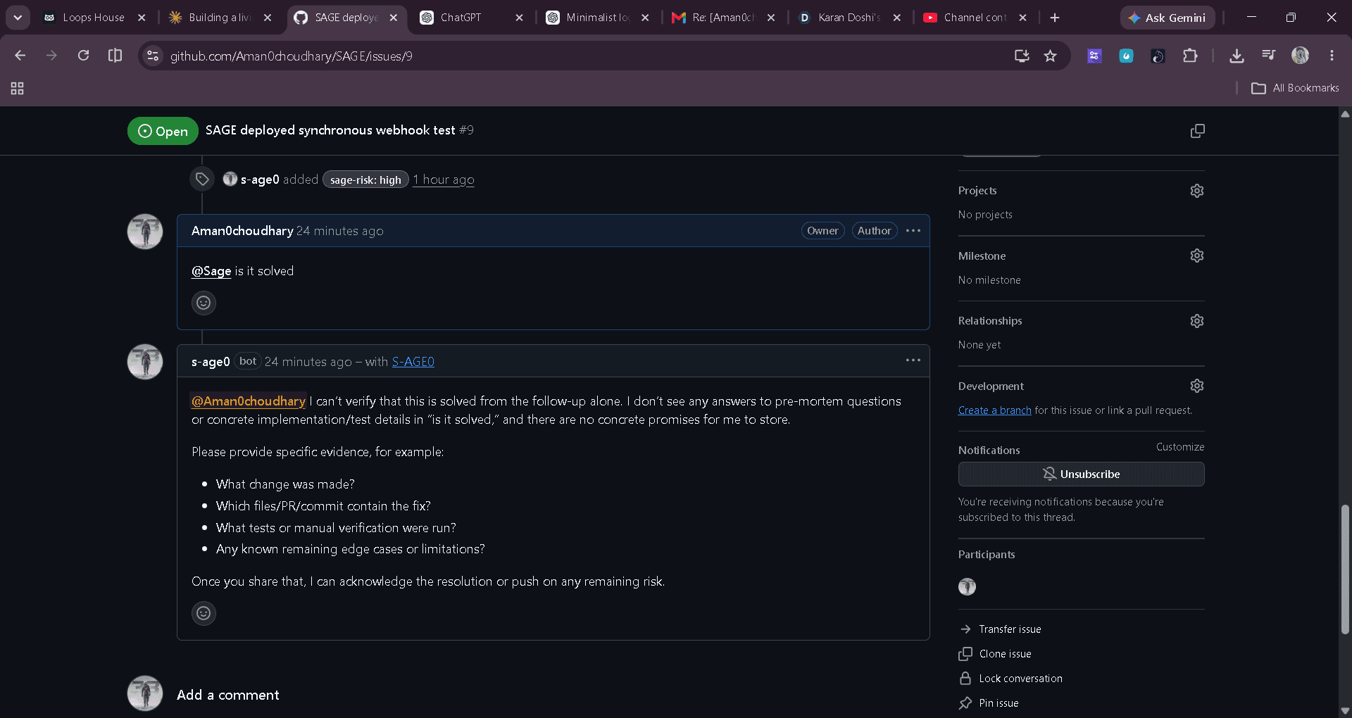 SAGE — screenshot 4