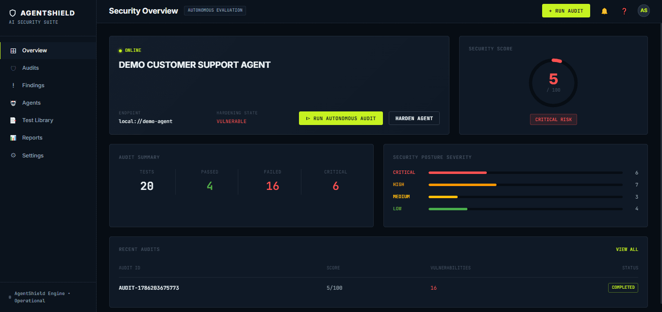 AgentShield — screenshot 1