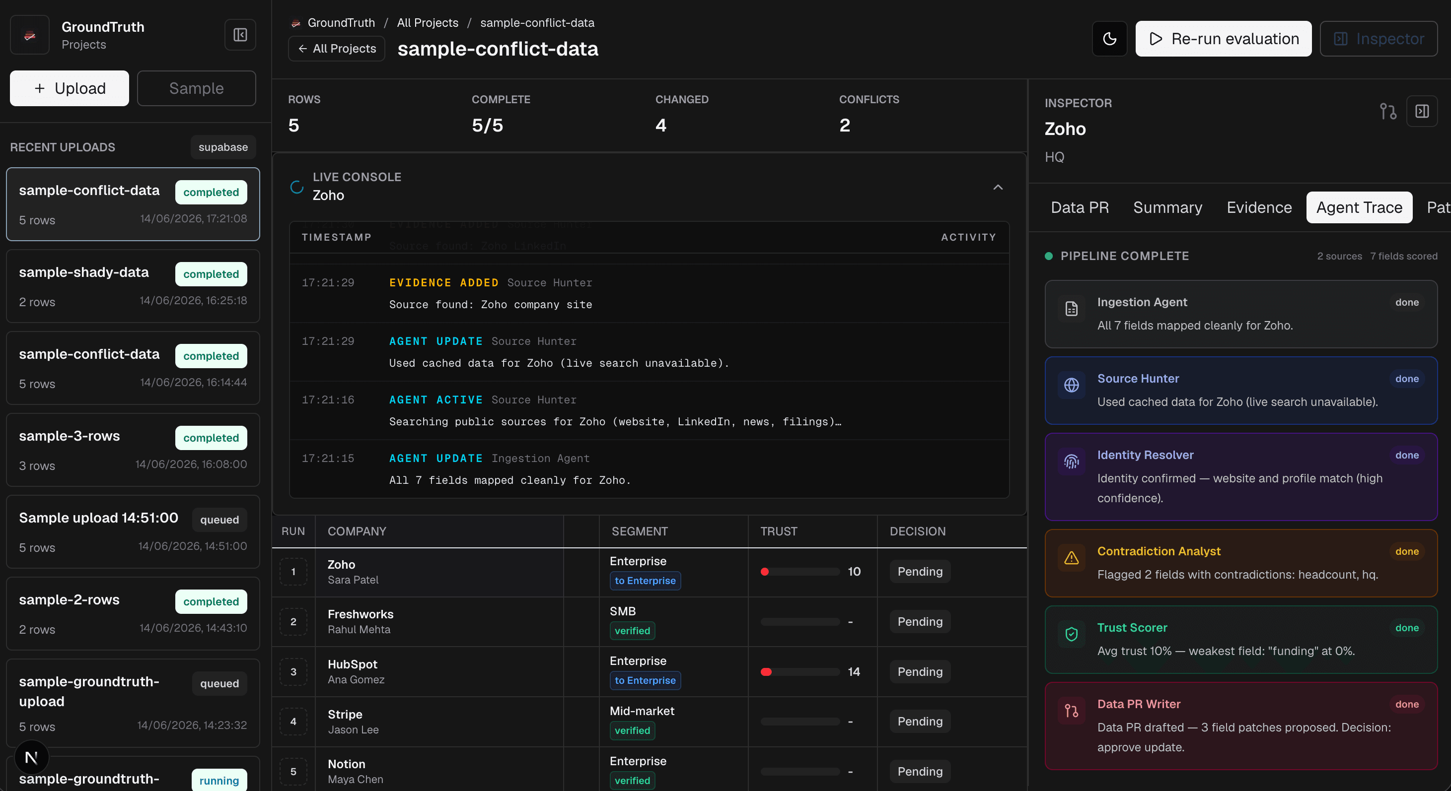 GroundTruth — screenshot 2