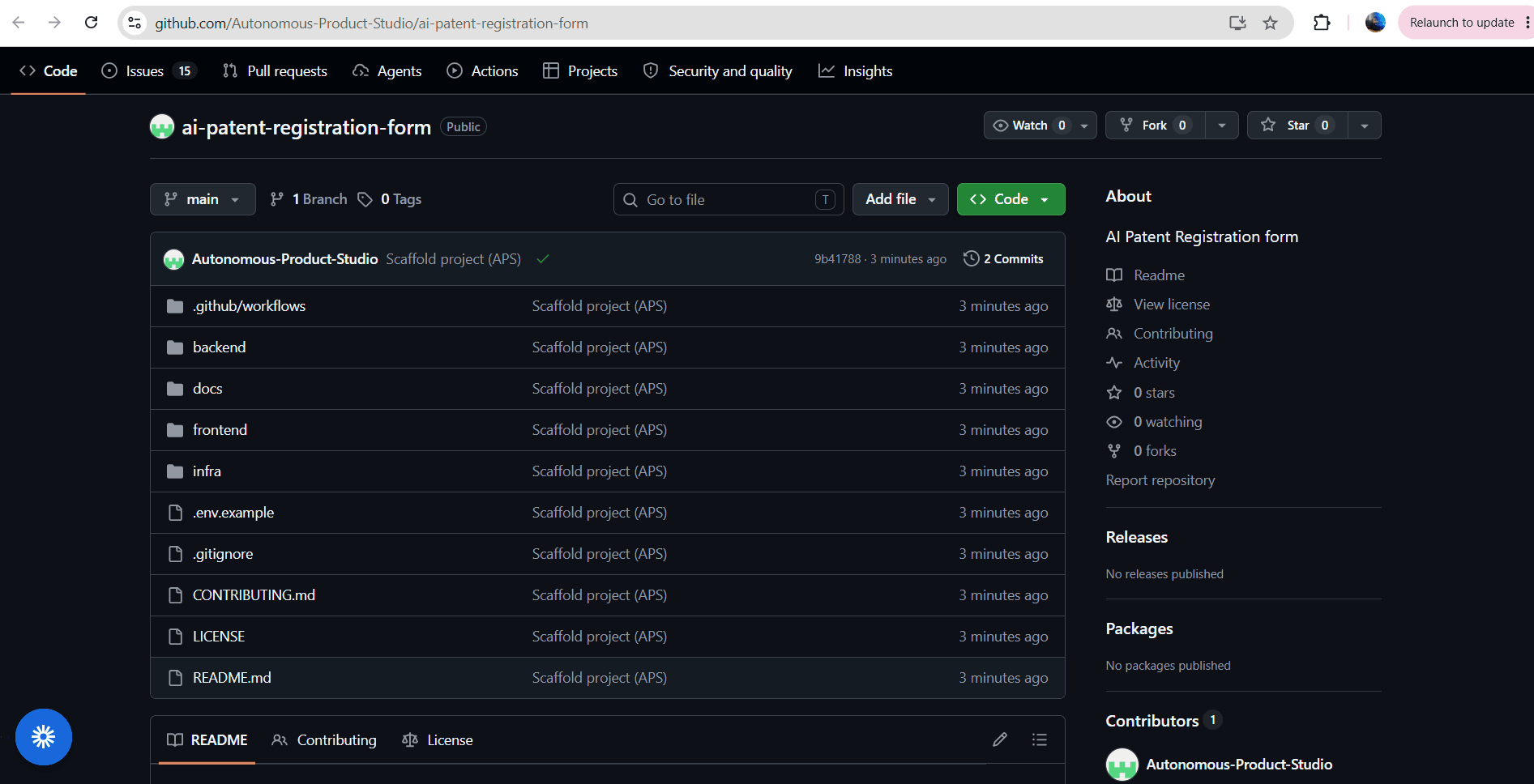Autonomous Product Studio — screenshot 4