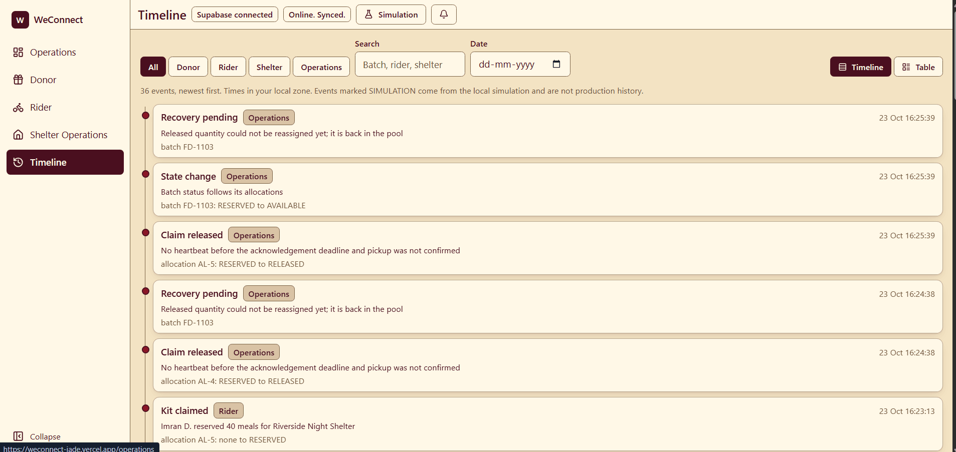 WeConnect — screenshot 3
