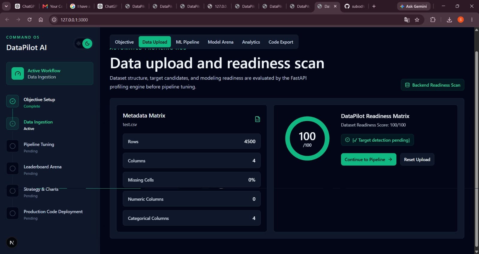 Data Pilot AI — screenshot 2