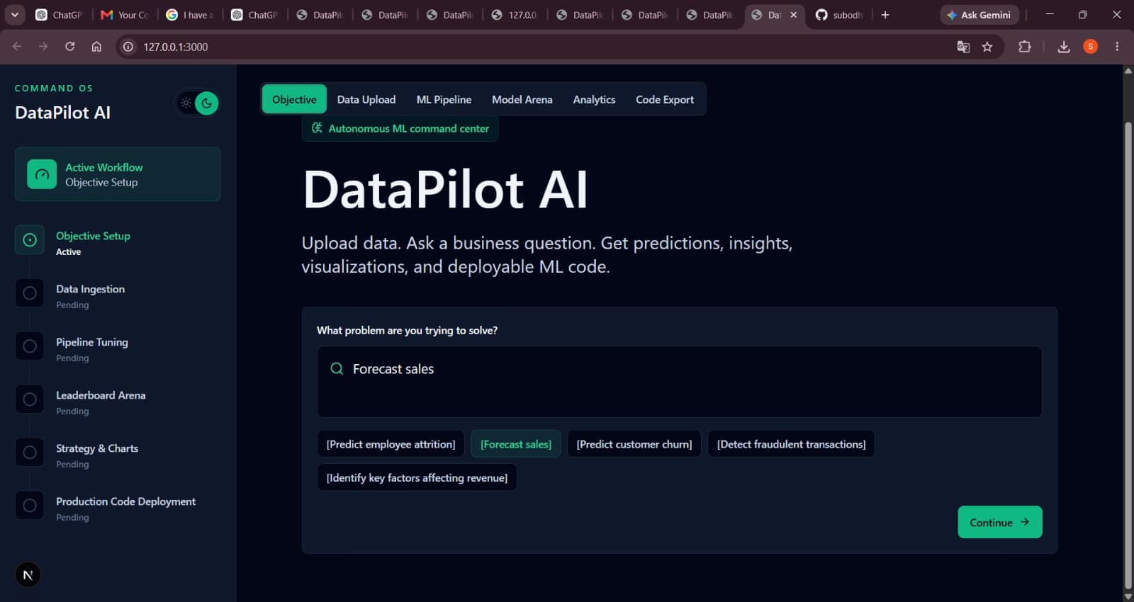 Data Pilot AI — screenshot 1
