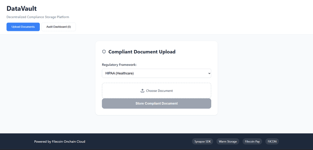 DataVault — screenshot 1