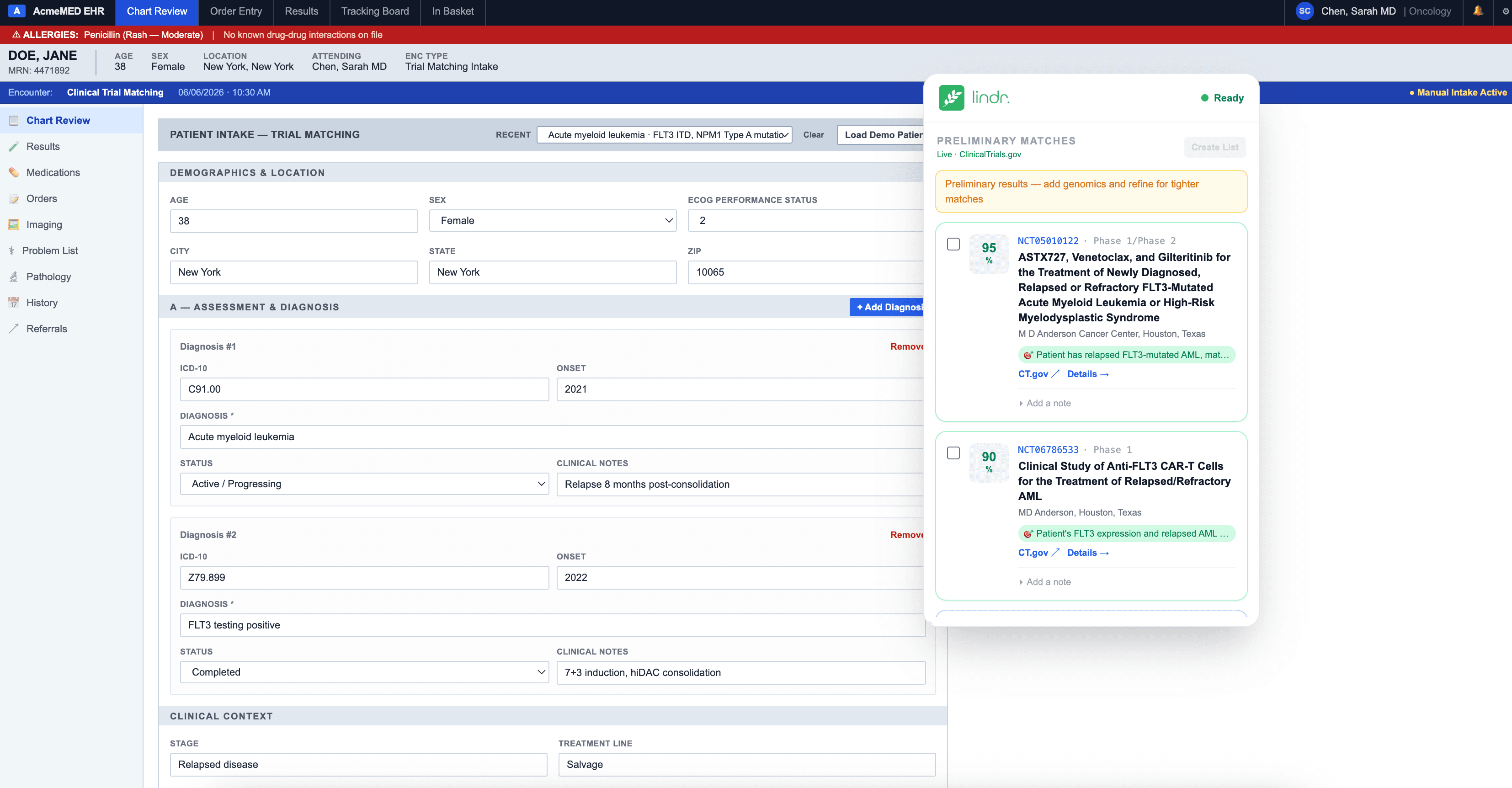 Lindr — screenshot 1