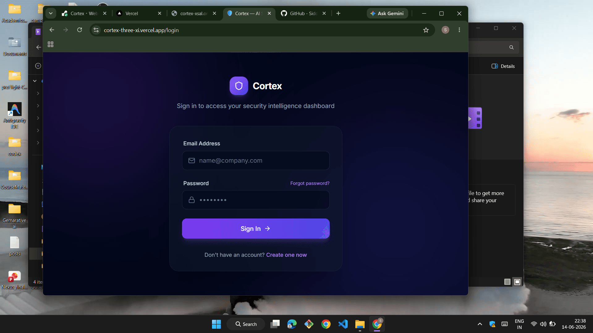 Cortex — screenshot 2
