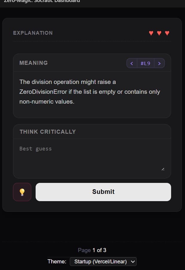zero magic — screenshot 1