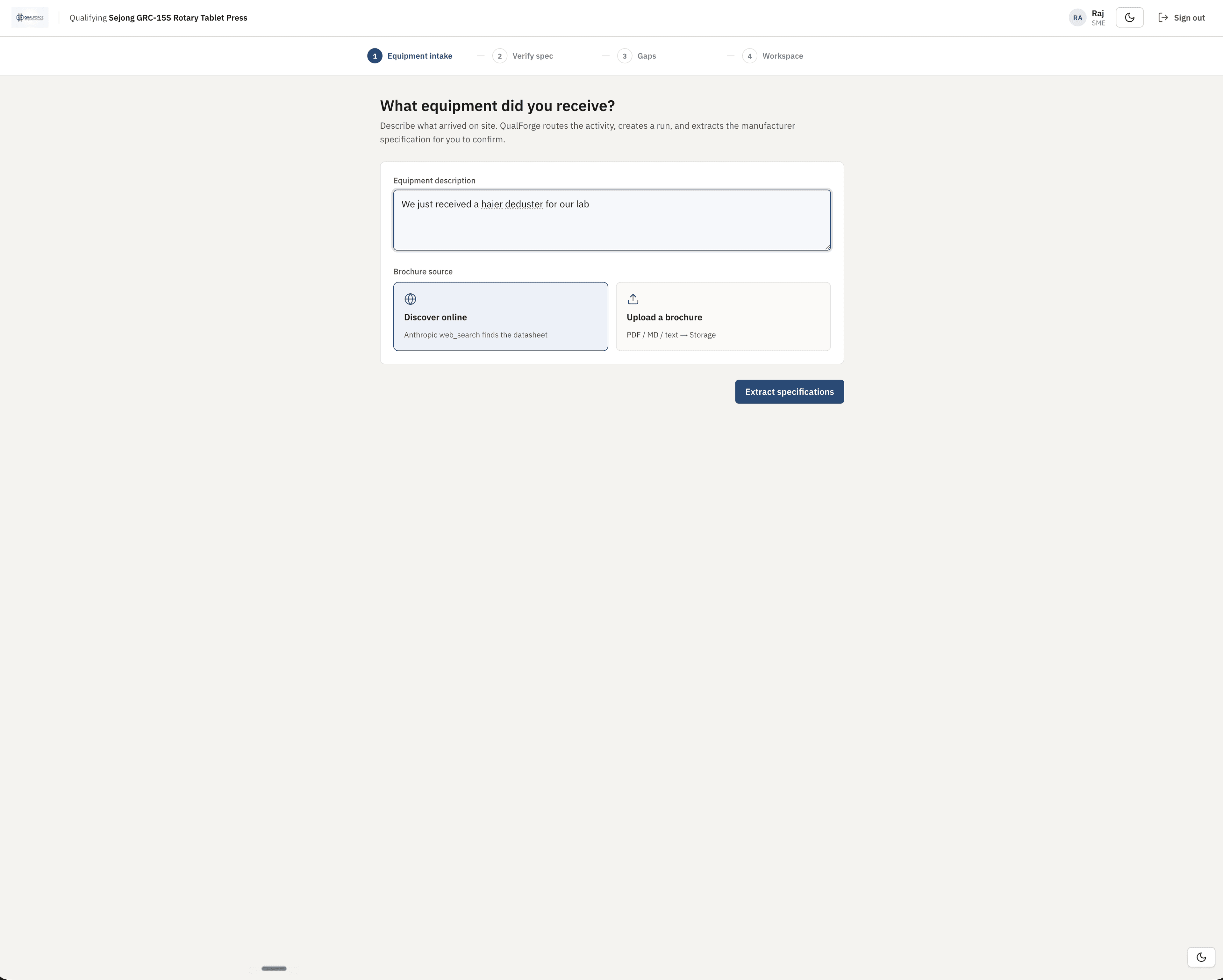 MRK III - QualForge — screenshot 1