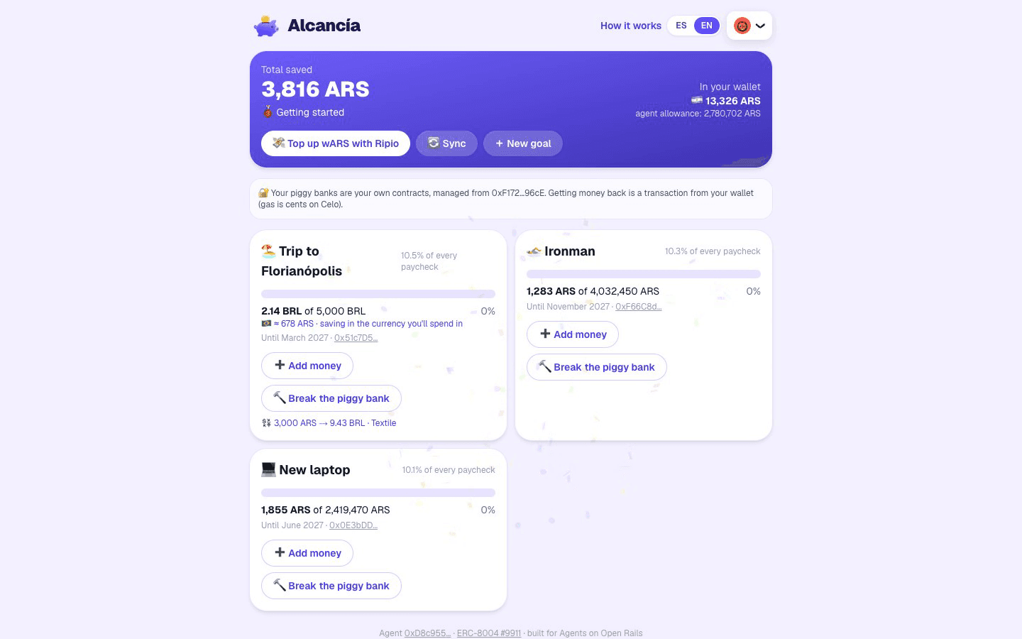Alcancía — screenshot 4