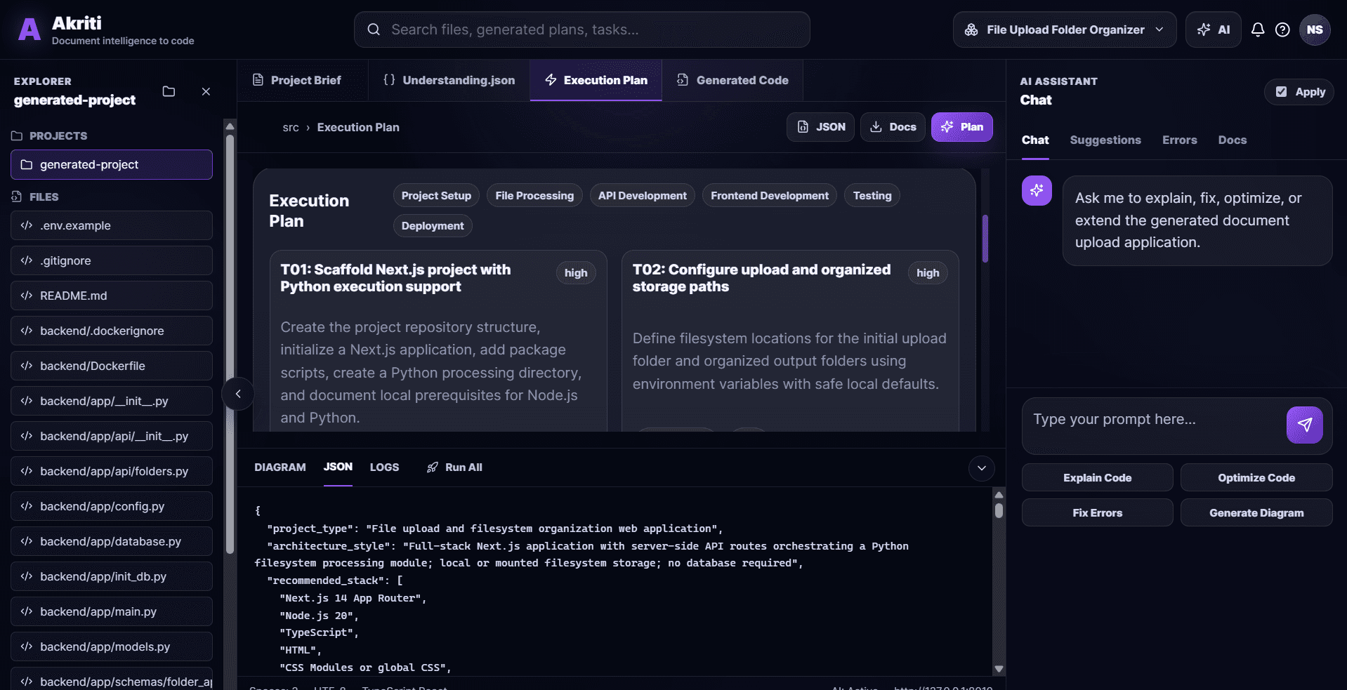 Akriti — screenshot 2