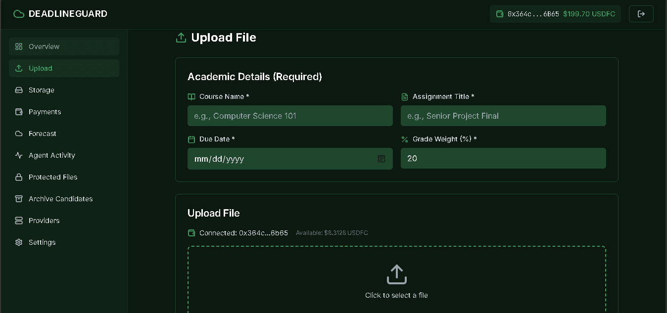 DeadlineGuard — screenshot 2