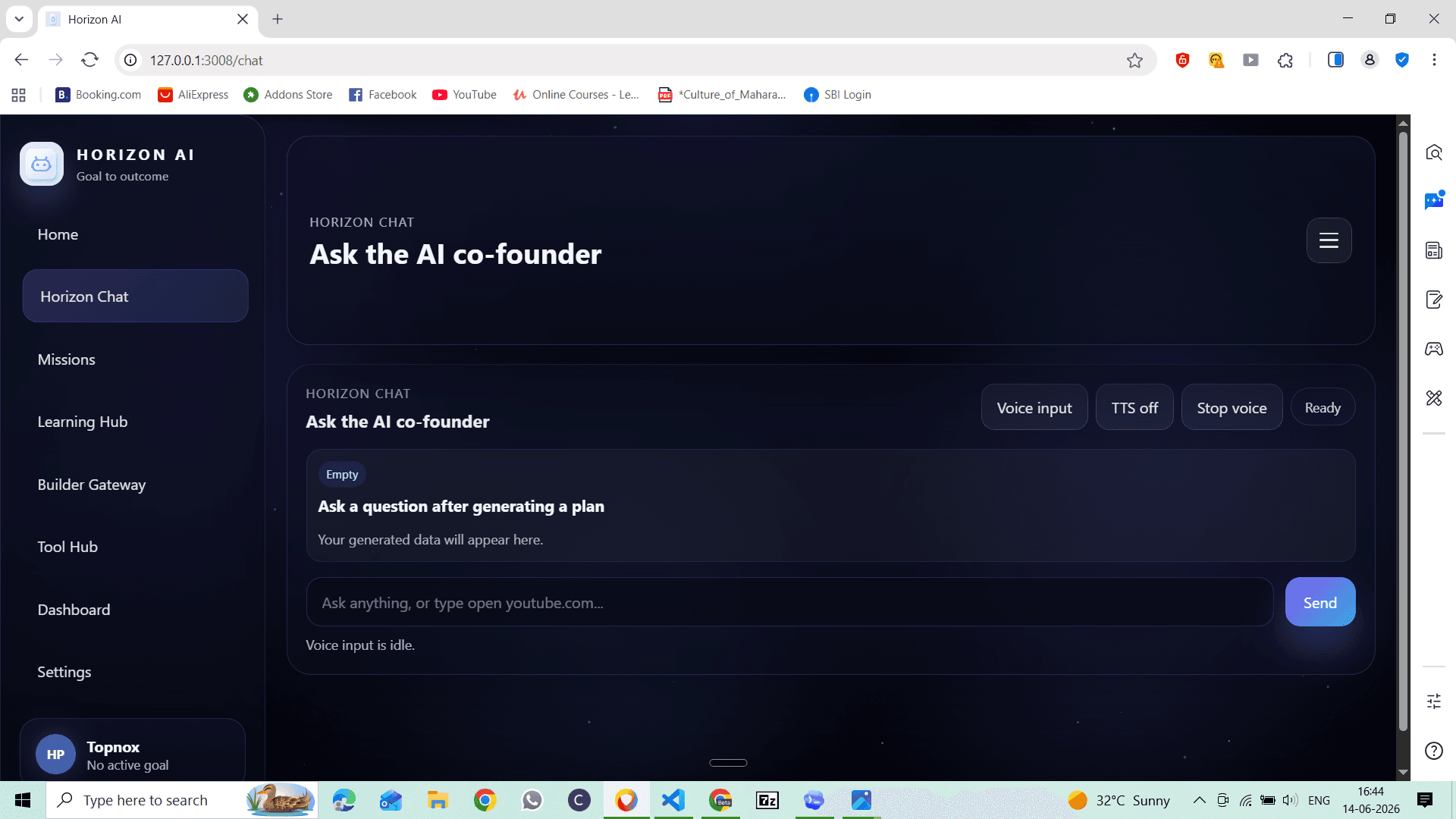 horizon AI — screenshot 1