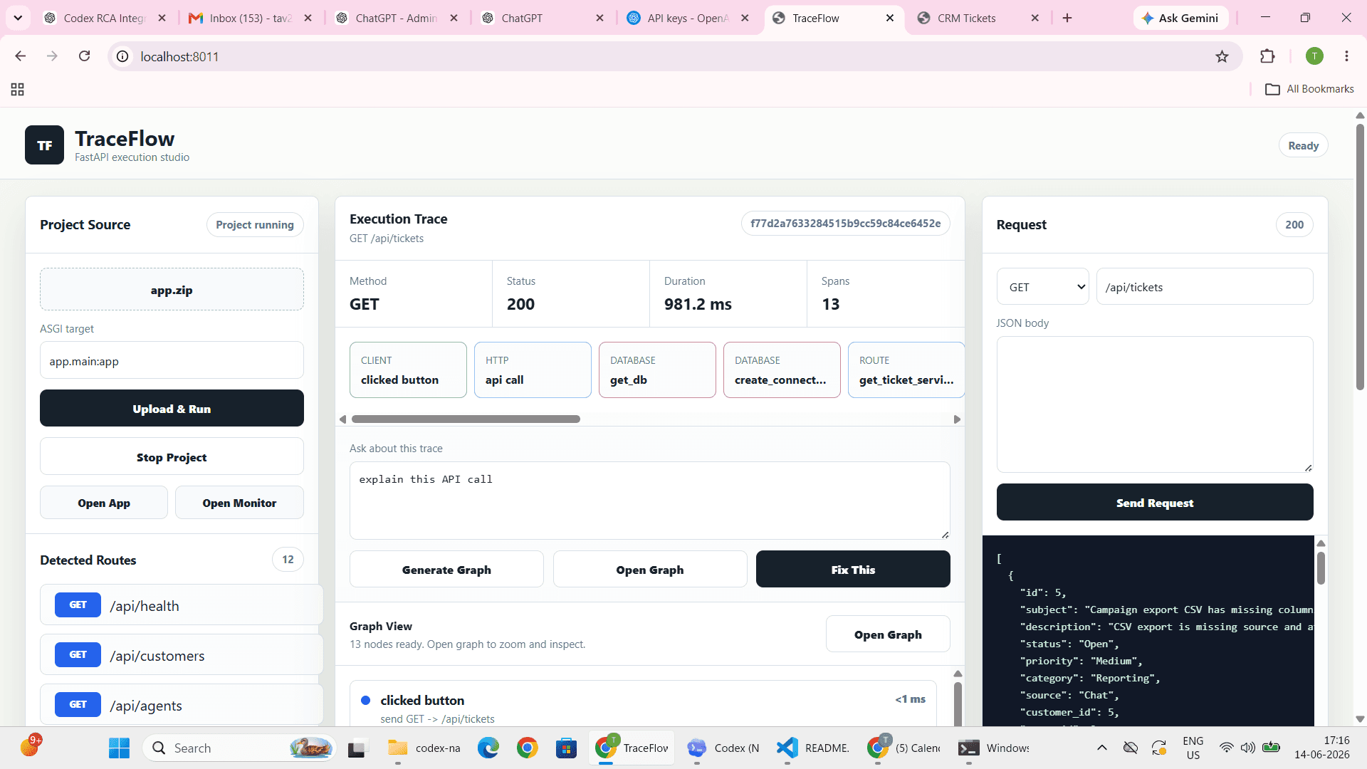 TraceFlow — screenshot 1