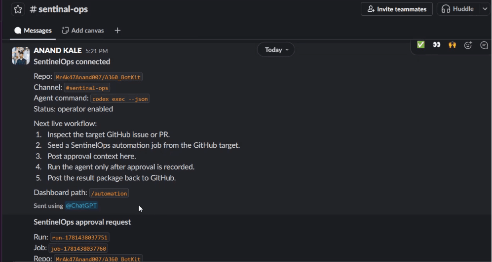 SentinelOps — screenshot 3