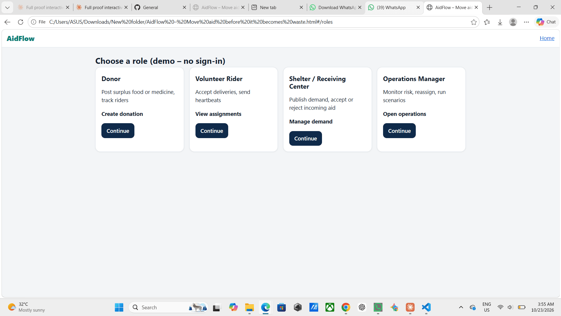 Aidflow — screenshot 4