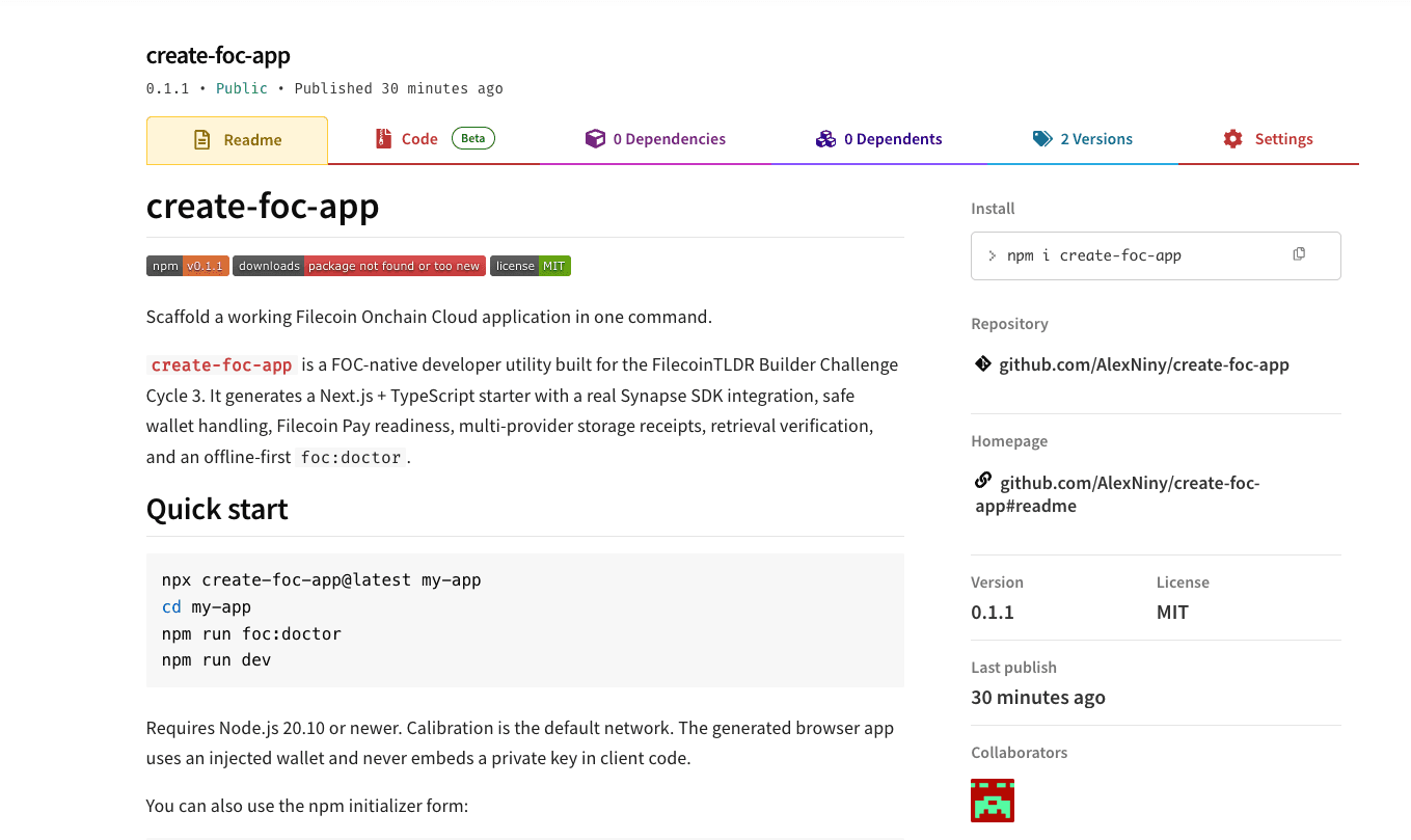 Create Foc App — screenshot 3