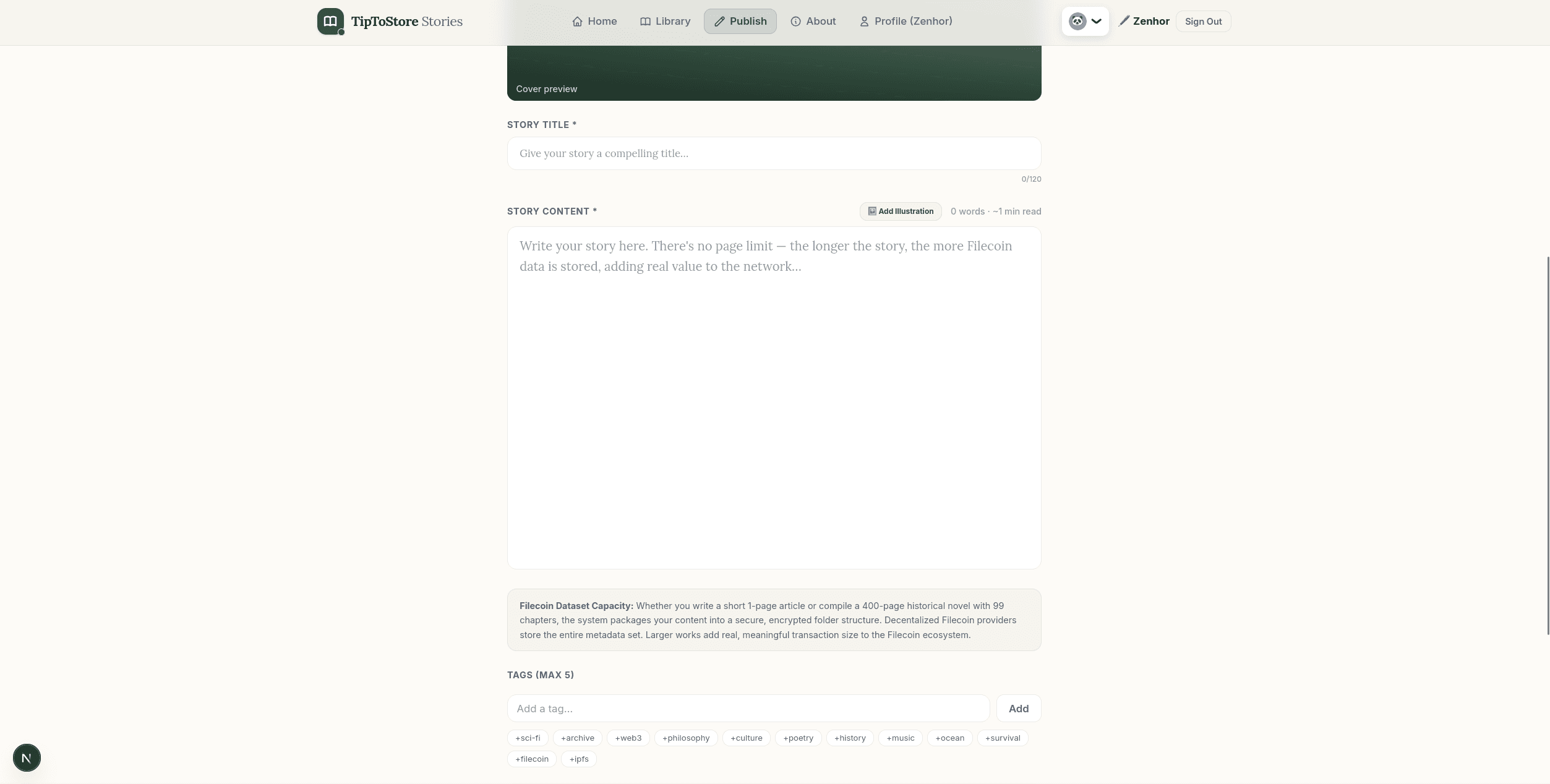 TipToStore Stories — screenshot 4
