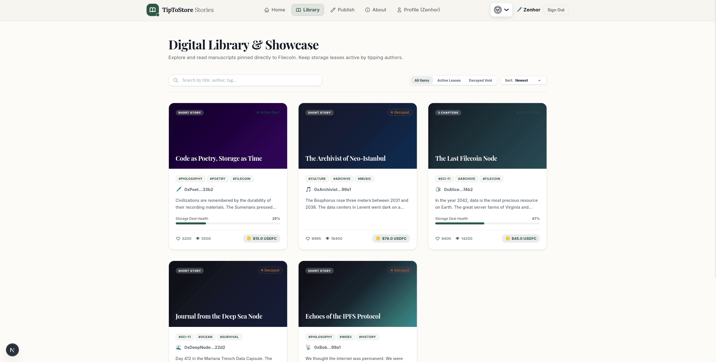 TipToStore Stories — screenshot 2