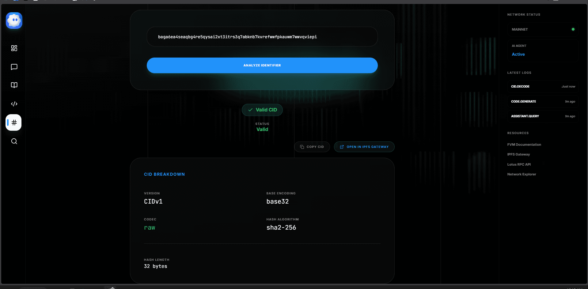 Filecoin AI — screenshot 1