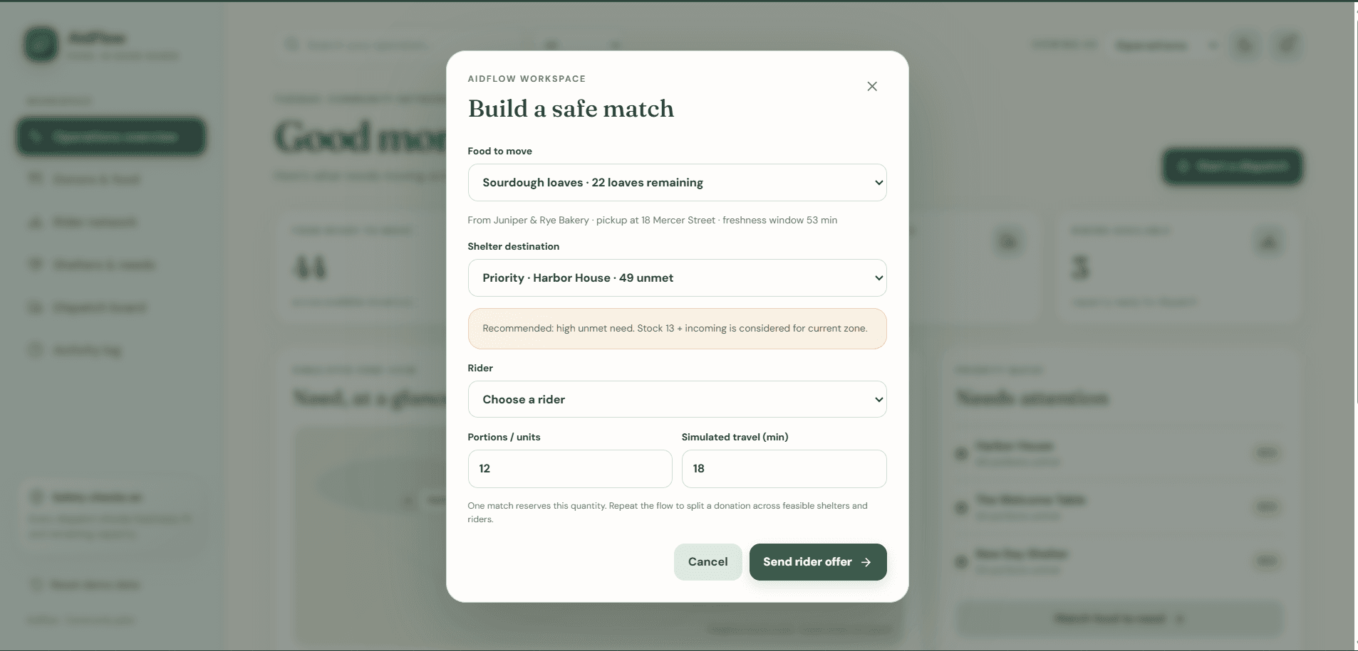 Aid Flow — screenshot 3